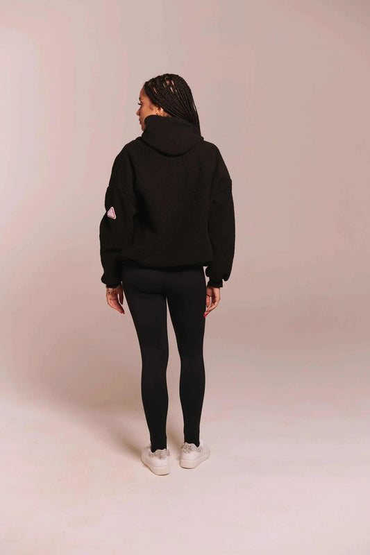 Noir Fleece Pullover Hoodie